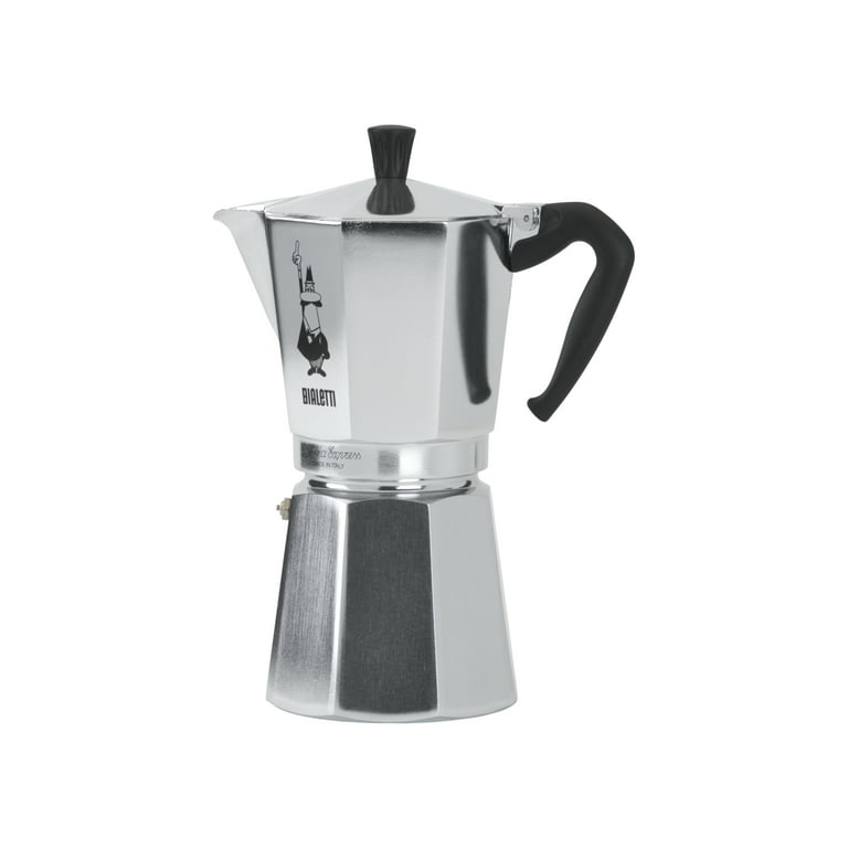 VONATES 12 Cups Stainless Steel Moka Coffee Pot Espresso Coffee Maker,  600ML Portable Coffee Container