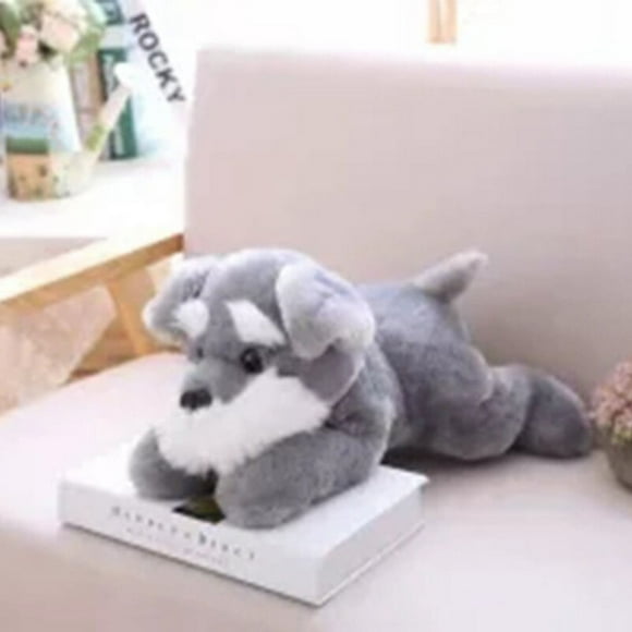 World's Six Famous Dogs Simulation Doll Husky Bernard Bulldog Schnauzer Buster Rovina Exquisite Home Furnishing kid's plush toys