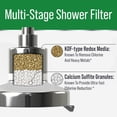 thumbnail image 5 of Lab Tested Filtered Shower Head for Improved Hair & Skin. Great for Dry Itchy Skin, Dandruff, Eczema. Multi Stage Calcium Sulfite Filter. 7 Spray Spa Setting. Chlorine Reducing Filter for Hard Water, 5 of 11