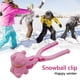 thumbnail image 4 of Clip para hacer bolas de nieve en forma de oso juguete de lucha de invierno para niños rosa, 4 of 6