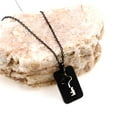 thumbnail image 6 of Uloveido Black Stainless Steel Key Lock Pendants Necklaces Jewelry Set for Him and Her with Zircon, 6 of 7