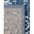 thumbnail image 7 of Unique Loom Boston Collection Area Rug - Medallion (5' 3" Square Blue/Ivory), 7 of 7