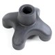 thumbnail image 5 of Accesorios de cuatro patas para personas mayores Muleta de una pierna y tres patas Funda antideslizante para los pies Bastón telescópico de cuatro patas de goma suave para personas mayores, 5 of 6