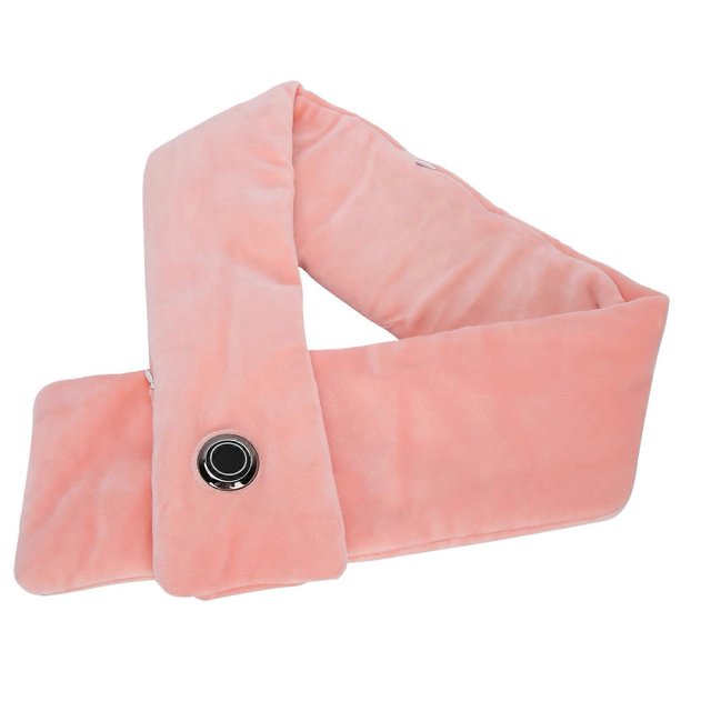 USB Heated Heating Scarf 3 Temperature Control Warming Neck Scarf Wrap for WinterPink
