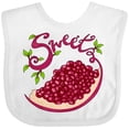 thumbnail image 3 of Inktastic Sweet Pomegranate Boys or Girls Baby Bib, 3 of 4