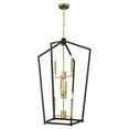 thumbnail image 2 of Minka Lavery 1465-883 Colwick 6 Light 18" Wide Taper Candle Pendant - Coal Black /, 2 of 2