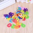 thumbnail image 2 of LOVEVER 200 Pcs Letter Felt Ornament English Letters and Number Figures Color Patches for DIY Craft Handmade Scrapbooking Kids Tools Gifts (Number  Letter Style  100 for Each  Random Styl, 2 of 8