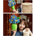 thumbnail image 4 of 11.8 Succulent Plant Plush,Sun Flower Pot Stuffed Plushie,Cute Smiling Face Flower Stuffed Plants Plush Toy for Room Decoration/Birthday Gifts (Yellow), 4 of 6