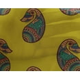 thumbnail image 4 of oneOone Georgette Viscose Fabric Paisley Block Printed Fabric 1 Yard 42 Inch Wide, 4 of 4