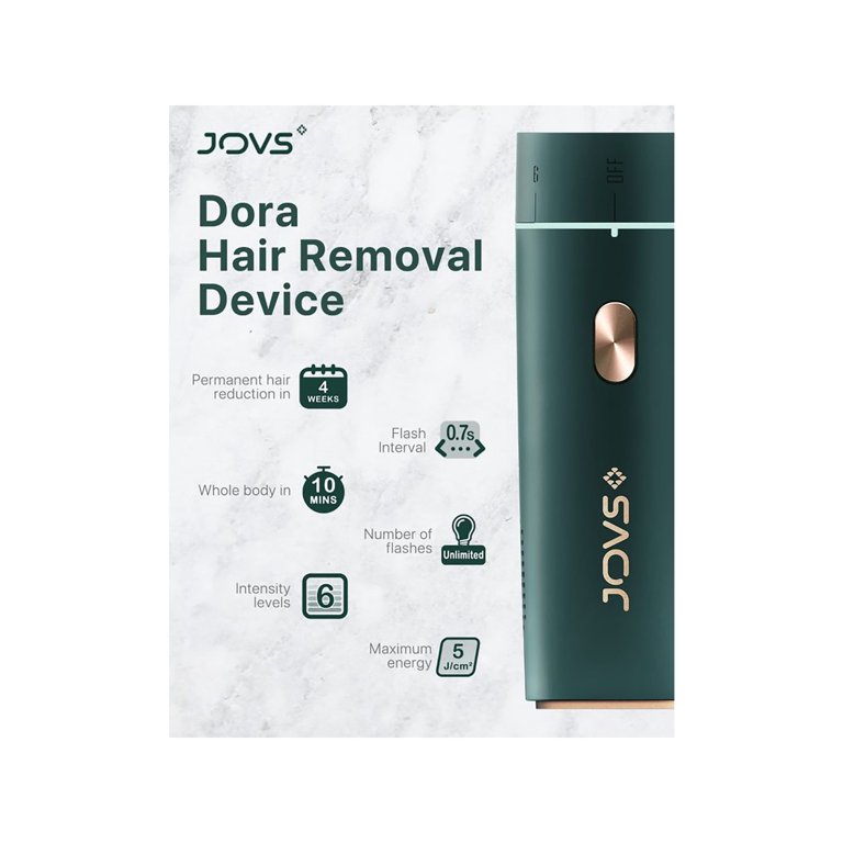 JOVS Dora IPL Hair Removal Device for Permanent Painless Hair