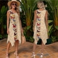 thumbnail image 6 of Psesaysky Couples Matching Outfit Tribal Running Horse Print Mens Short Sleeve Shirts or Womens Sleeveless Tank Sundress His and Her Date Outfit Elegant Clothes for Couples, 6 of 7