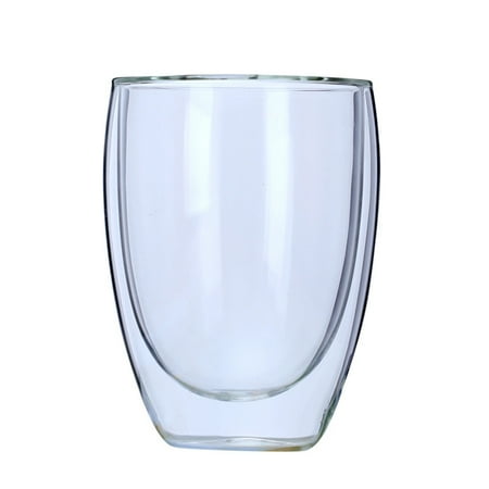 

Double Walled Insulated Glasses Thermal Coffee Glass Mug Heat-resistant Cup Home Office New