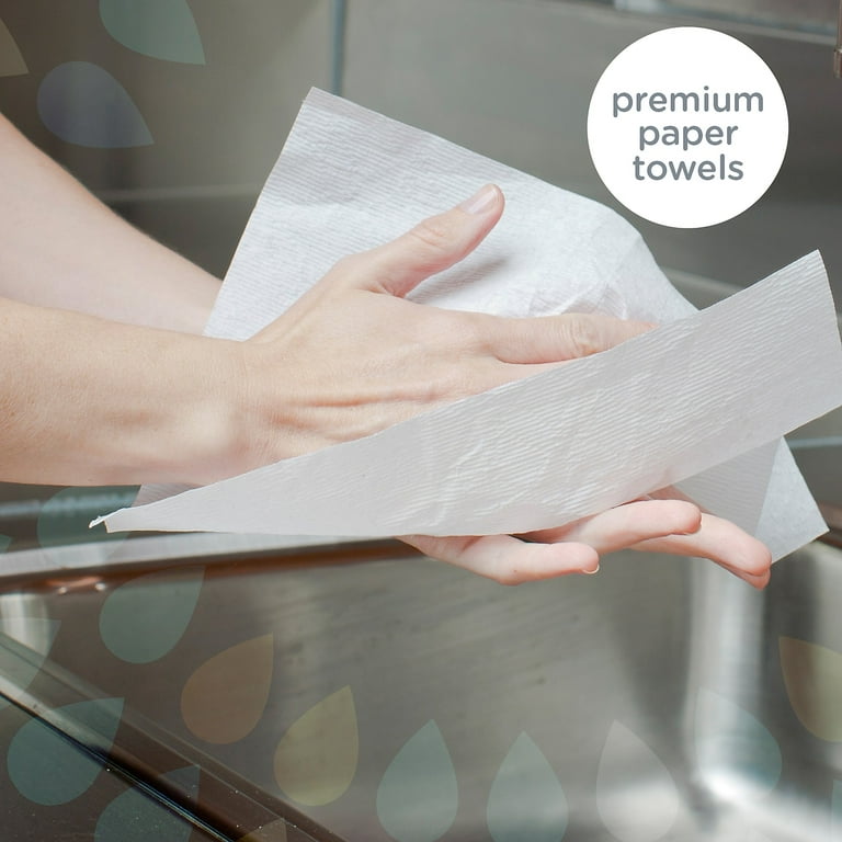 Hand Towels, POP-UP Box, Cloth, 1-Ply, 9 x 10.5, Unscented, White, 120/Box Hand Towels, POP-UP Box, Cloth, 1-Ply, 9 x 10.5, Unscented, White, 120/Box