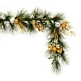 thumbnail image 7 of Vickerman 6' x 16" Artificial Christmas Garland, Battery Operated Warm White Lights, 7 of 7
