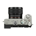 thumbnail image 5 of Sony a7C ILCE7CM2L - Digital camera - mirrorless - 33.0 MP - Full Frame - 4K / 60 fps - 2.1x optical zoom 28-60mm lens - Wi-Fi, Bluetooth - silver, 5 of 13