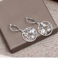 thumbnail image 4 of LeCalla 925 Sterling Silver Jewelry Lever Back Sea Life Drop Dangler Earrings for Women and Teen 35MM, 4 of 8