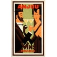 thumbnail image 2 of Amoro, H. 10x14 White Modern Wood Framed Museum Art Print Titled - Anjou Vins, 2 of 4