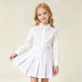 thumbnail image 3 of Miaoju Girls School Uniform Sensory-Friendly Pleated Scooter Skirt with Undershorts, Soft Fabric, Tagless with Flat Seams, 3 of 8