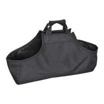 Large Capacity Firewood Carrier Bag Log Tote Woodpile Rack Fire Wood Holder with