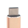 thumbnail image 4 of Methold Adaptador de Cable para teléfono móvil, convertidor antipérdida de aleación de aluminio, conector de enchufe de línea a , Teléfono y Comunicación Oro, 4 of 5