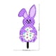 thumbnail image 4 of Yuarrent Conejo de dibujos animados de Pascua, inserción en el suelo, decoraciones para exteriores, figuritas de animales acrílicos, jardín, Kits de decoración para fiestas, 4 of 6