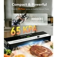 thumbnail image 2 of M Buder Vacuum Sealer Machine 16.5in, Automatic Sealing for Food Storage with Cutter, 5 Modes, Residential, Commercial, 2 of 9