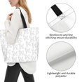 thumbnail image 3 of Kdxio Poodle Dog Casual Tote Bags Women Big Capacity Shoulder Bag for Women Travel Shoulder Bags Handbags, 3 of 8