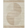 thumbnail image 4 of Hauteloom Reda Living Room, Bedroom Area Rug - Contemporary - Cream, Tan, Light Slate - 5'3" x 7'1", 4 of 9