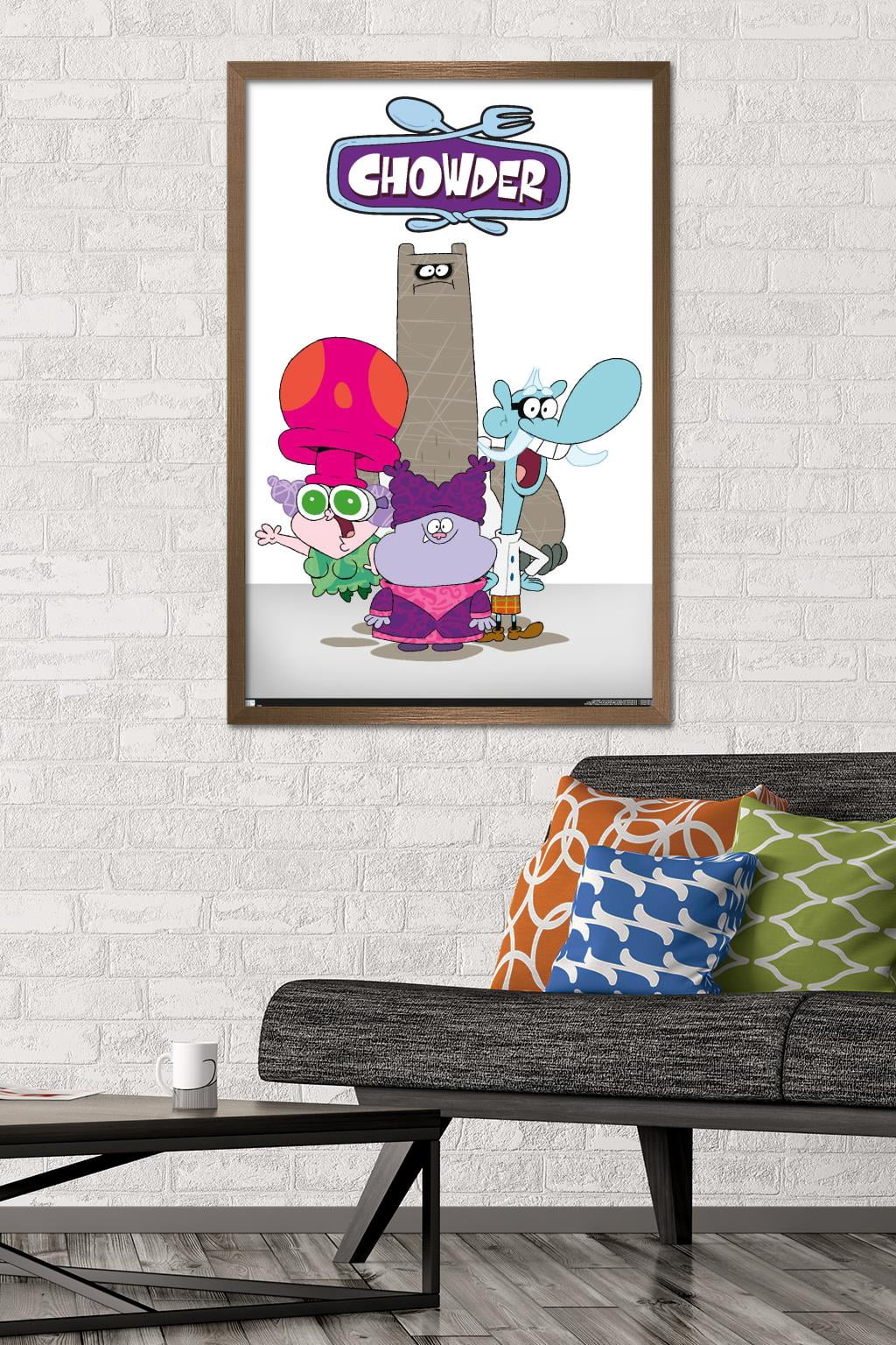 Chowder - Group Wall Poster, 22.375" x 34", Framed