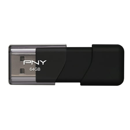 PNY Attache 64GB USB 2.0 Flash Drive - (Best Rated Flash Drives)