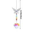 thumbnail image 3 of SSZMDLB under $5 Suncatcher Crystal Hanging, Butterfly Angel Ornament, Garden Home Decor Pendant, Colorful Reflective Decor, For Window Garden, Living Room Patio, 3 of 6