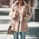 thumbnail image 5 of Chaquetas para mujer Tallas grandes Invierno Cálido Chaqueta con capucha de felpa suelta Abrigo Odeerbi ODB-3, 5 of 7