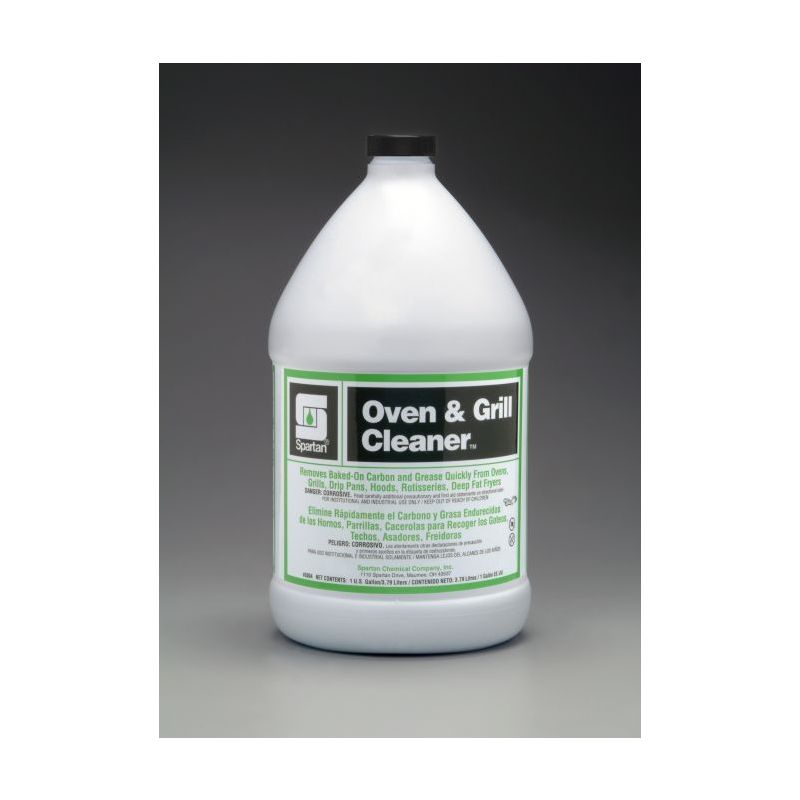 Spartan Oven and Grill Cleaner, Gallons, 4 Per Case