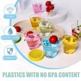 thumbnail image 5 of 3 oz Clear Disposable Plastic Cups, 100 Pack Clear Plastic Cups Tumblers, Elegant Plastic Cocktail Cups, Plastic Tumblers, Cups for Iced Coffee, Cold Beverage…, 5 of 5