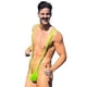 thumbnail image 4 of Neon Green Borat Mankini for Men - Cross-Border E-commerce Operation Expert, 4 of 4