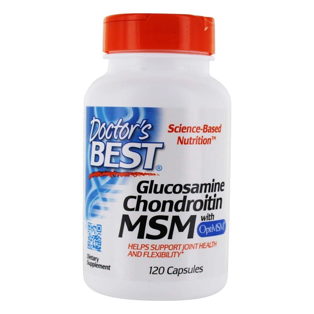 Doctor's Best Glucosamine Chondroitin MSM 120 Capsules Walmart Canada