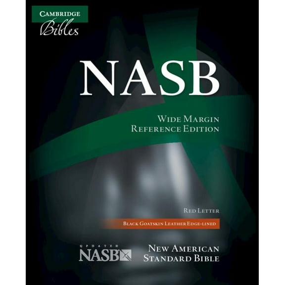 Wide-Margin Reference Bible-NASB, (Hardcover)