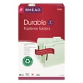 thumbnail image 5 of Smead 20003 1 in. Expansion 2 Fasteners Legal Size Recycled Pressboard Fastener Folders - Gray-Green Exterior (25/Box), 5 of 7