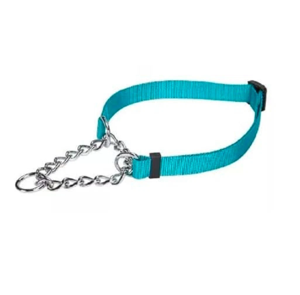 Bulk Dog Collars 25 Adjustable Chain Martingales Assorted Color Rescue Shelter (Large - 22 to 34 Inch)