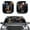 Cool Dachshund Driving Design, variant on Uorisanigo Car Sun Shade Lovely Cat Driving Design Portable 2 PCS Sun Visor Sunlight Protector Suv Blocks Sun Car Front Window Sunshades Men Kids Fit Most Car, Sedans, Vehicle