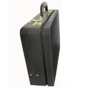 Expandable Executive Faux Leather Attache Case