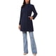 thumbnail image 2 of Abrigo de cuello alto Inspire Chic para mujer, abrigo de invierno de manga larga, talla XL, azul oscuro, 2 of 6