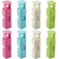 thumbnail image 1 of 8 Pcs Clips de Scellage Antidérapants pour Sacs de Pain Clips de Presse pour Sacs Alimentaires Rangement de Sandwichs, 1 of 5