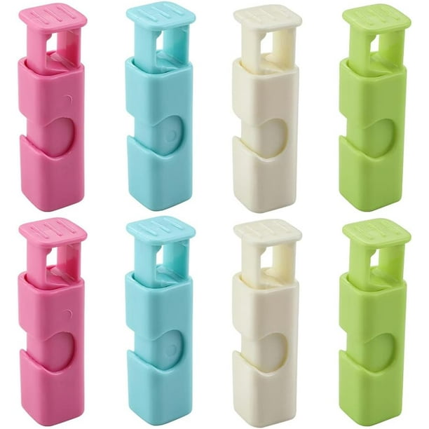 8 Pcs Non Slip Sealer Bag Cinches Easy Use Lock Bread Bag Cinch Clips
