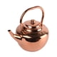 thumbnail image 5 of Tetera de cobre, tetera, infusor de té, tetera retro con asa, tetera para estufa 5L, 5 of 9
