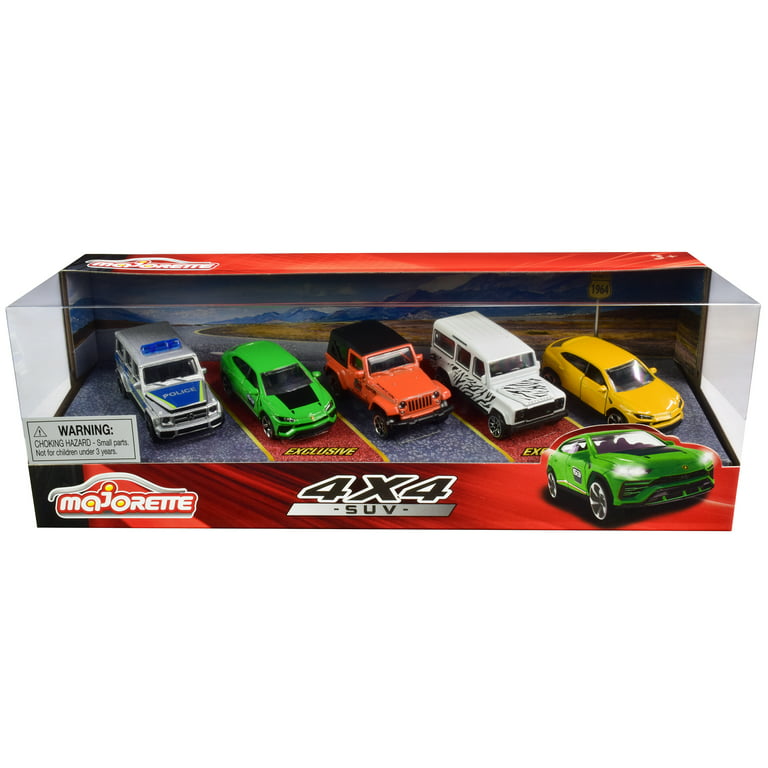 Light Racer Giftpack (2023) 5 Piece Set 1/64 Diecast Model Cars by Majorette