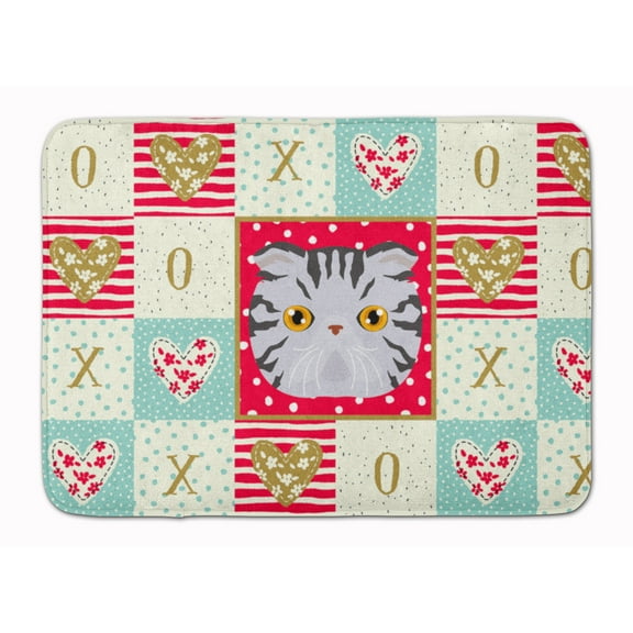 Foldex Exotic Fold Cat Love Machine Washable Memory Foam Mat