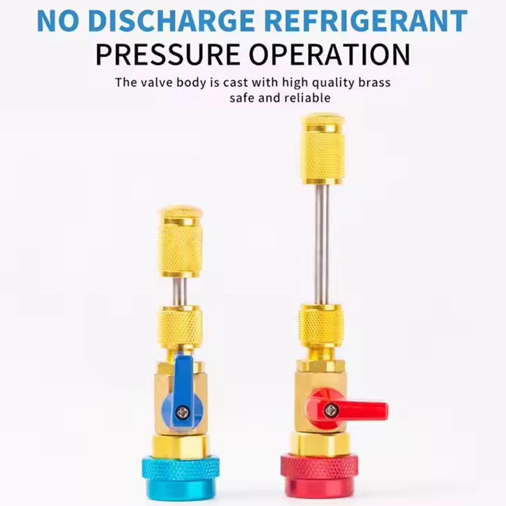 39pcs Car Air Conditioner Valve Cores Assortment A/C AC Shrader Valve