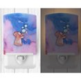 thumbnail image 2 of Caroline's Treasures BB7347CNL Bear and Bubbles Watercolor Ceramic Night Light, 6x4x3", multicolor, 2 of 2