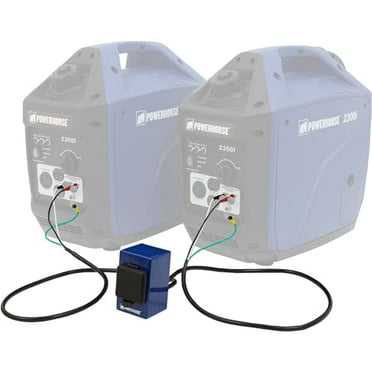 Powerhorse Parallel Cable Kit - Connects 2000 Watt or 2300 Watt Inverter Generators, Model# DPC-003